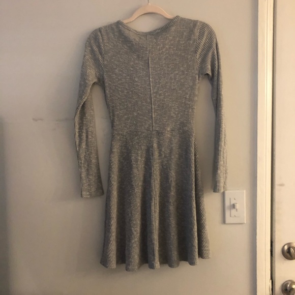 Gray mini dress - Picture 1 of 2